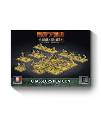 Flames of War PRE-ORDER: Chasseurs Platoon