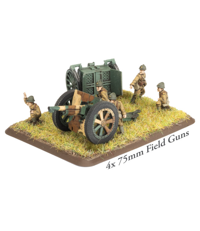 PRE-ORDER: 75mm mle 1897 Gun Battery