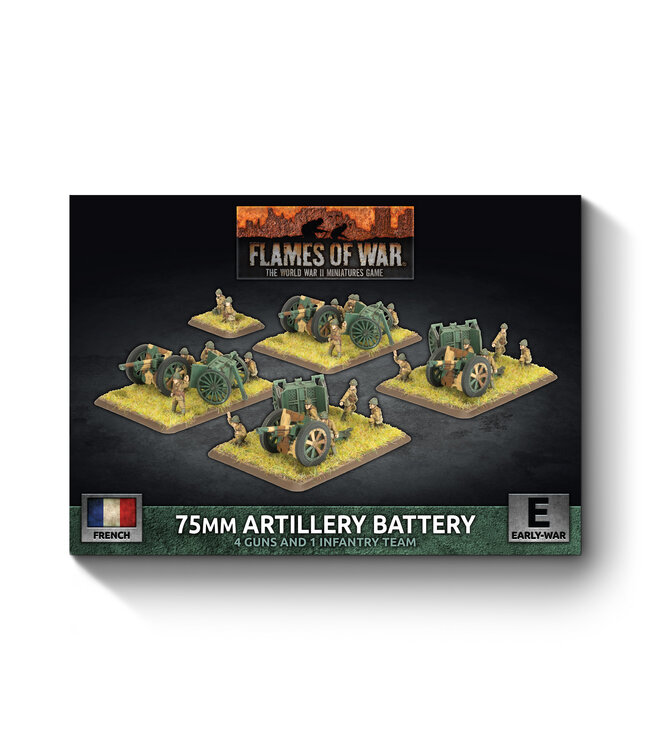 PRE-ORDER: 75mm mle 1897 Gun Battery