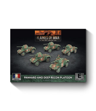 Flames of War Panhard AMD Deep Recon Platoon