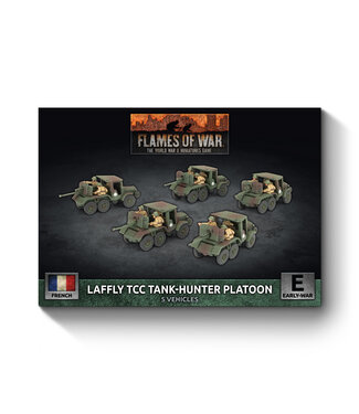 Flames of War PRE-ORDER: Laffly W15 TCC SP Anti-tank Platoon