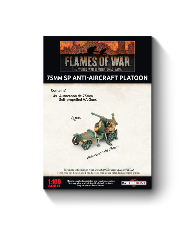 PRE-ORDER: 75mm SP AA Platoon
