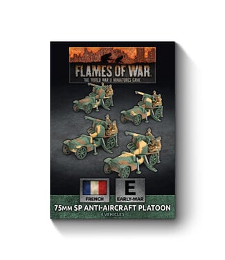 Flames of War PRE-ORDER: 75mm SP AA Platoon