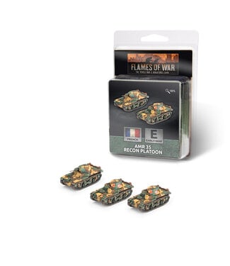 Flames of War PRE-ORDER: Renault AMR 35 Recon Platoon