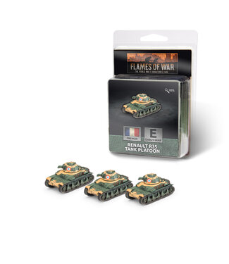 Flames of War PRE-ORDER: Renault R-35 Tank Platoon