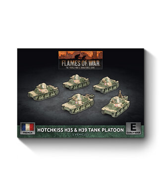 Flames of War H35 / H39 Hotchkiss Tank Platoon