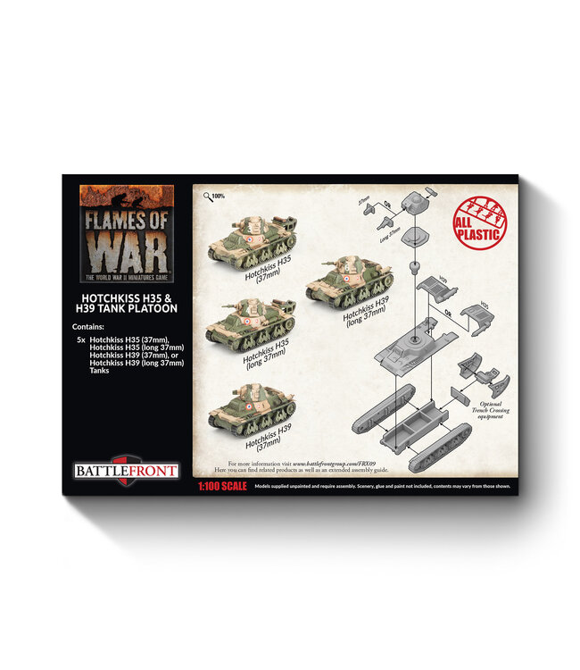H35 / H39 Hotchkiss Tank Platoon