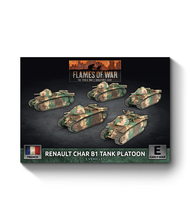 PRE-ORDER: Char B1 bis Tank Platoon