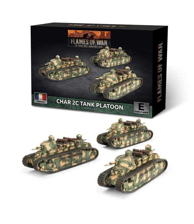 PRE-ORDER: Char 2C Tank Platoon