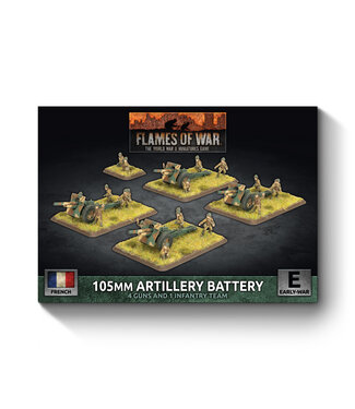 Flames of War 105mm Artillery Battery