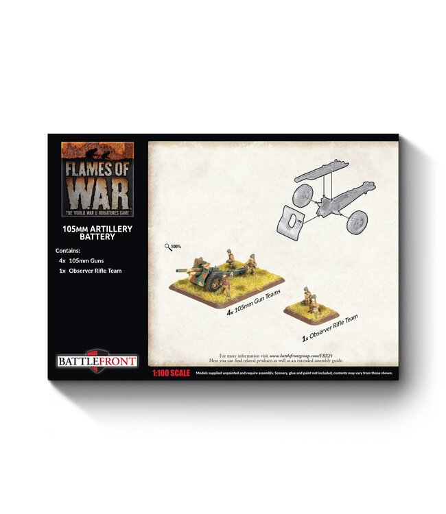 PRE-ORDER: 105mm Artillery Battery