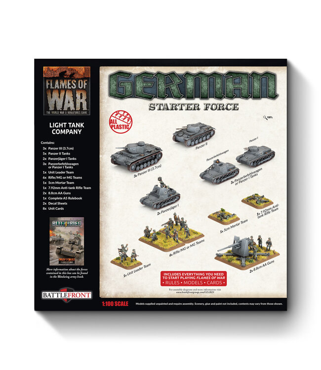 PRE-ORDER: German Light Tank Company