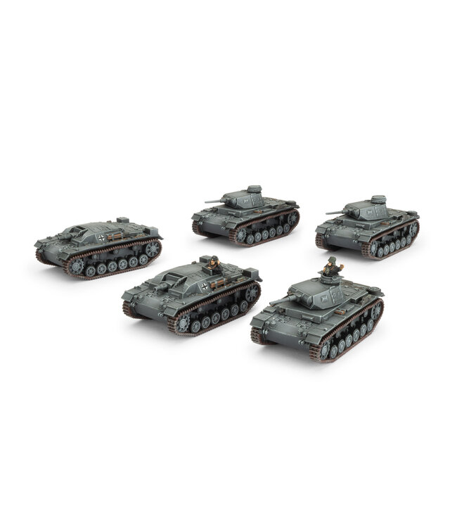 PRE-ORDER: Panzer III/StuG III A Platoon