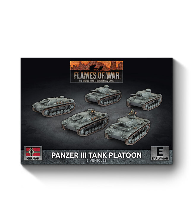 PRE-ORDER: Panzer III/StuG III A Platoon