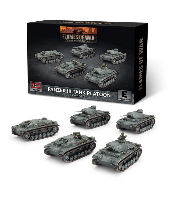 PRE-ORDER: Panzer III/StuG III A Platoon