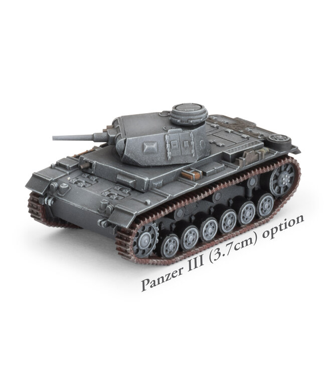 PRE-ORDER: Panzer III/StuG III A Platoon