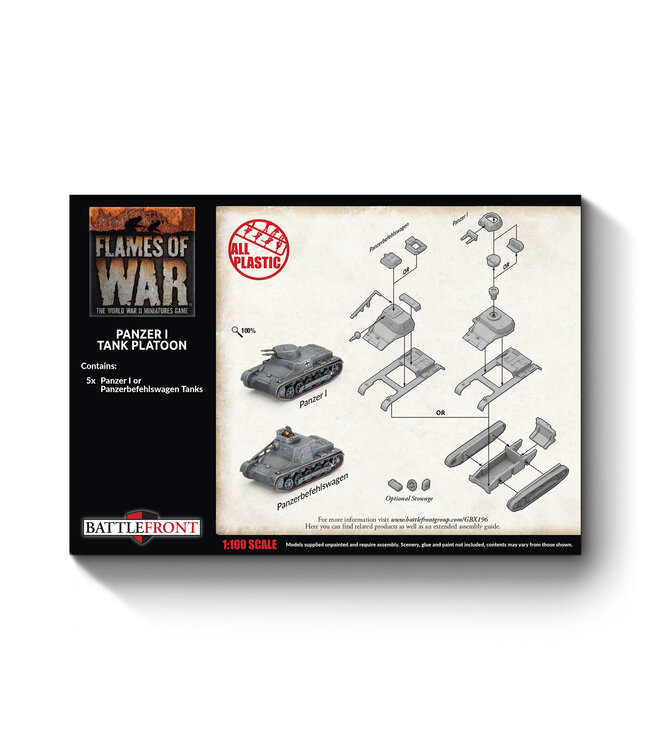 PRE-ORDER: Panzer I Platoon