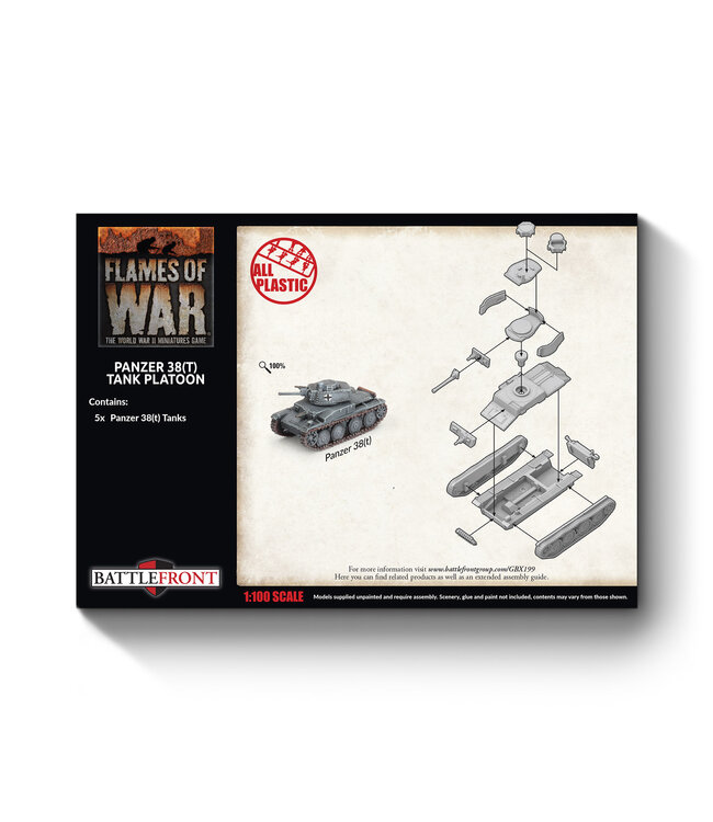 PRE-ORDER: Panzer 38(t) Platoon