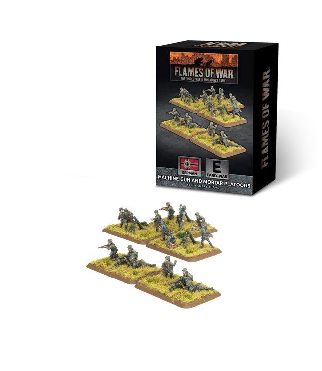 PRE-ORDER: HMG and Mortar Platoons (Early War)