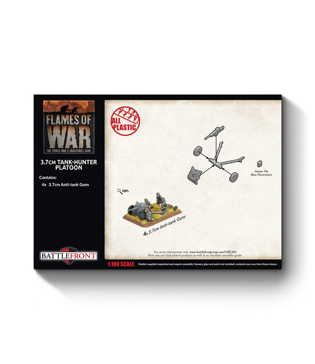 PRE-ORDER: 3.7cm Tank Hunter Platoon (Early War)