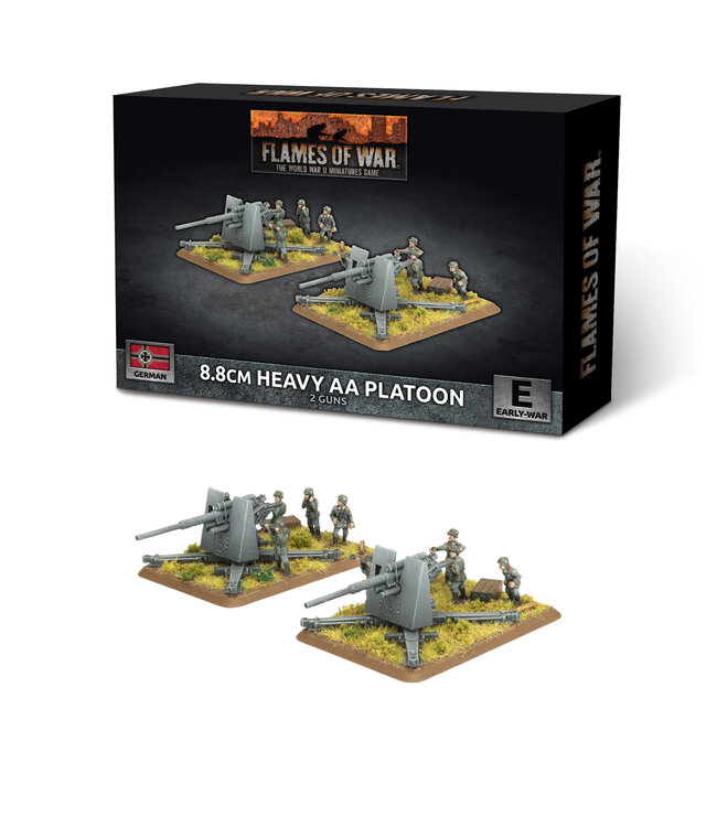 PRE-ORDER: 8.8cm Heavy AA Platoon (Early War)