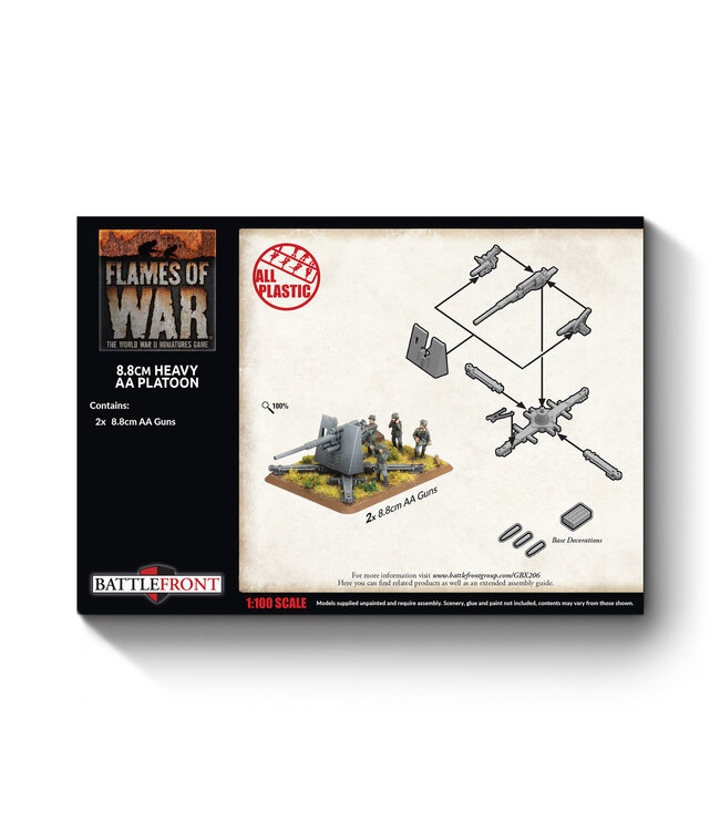 PRE-ORDER: 8.8cm Heavy AA Platoon (Early War)