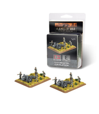 Flames of War PRE-ORDER: 15cm Infantry Gun Platoon