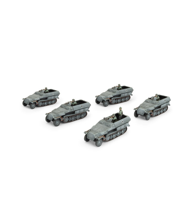 PRE-ORDER: Sd Kfz 251 half-track Transport Platoon