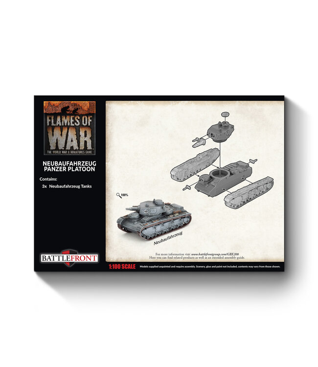 PRE-ORDER: Neubaufahrzeug Panzer Platoon