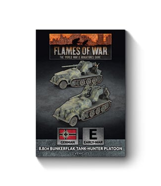 Flames of War PRE-ORDER: 8.8cm Bunkerflak Tank-hunter Platoon