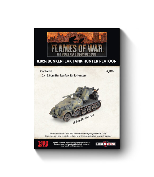PRE-ORDER: 8.8cm Bunkerflak Tank-hunter Platoon