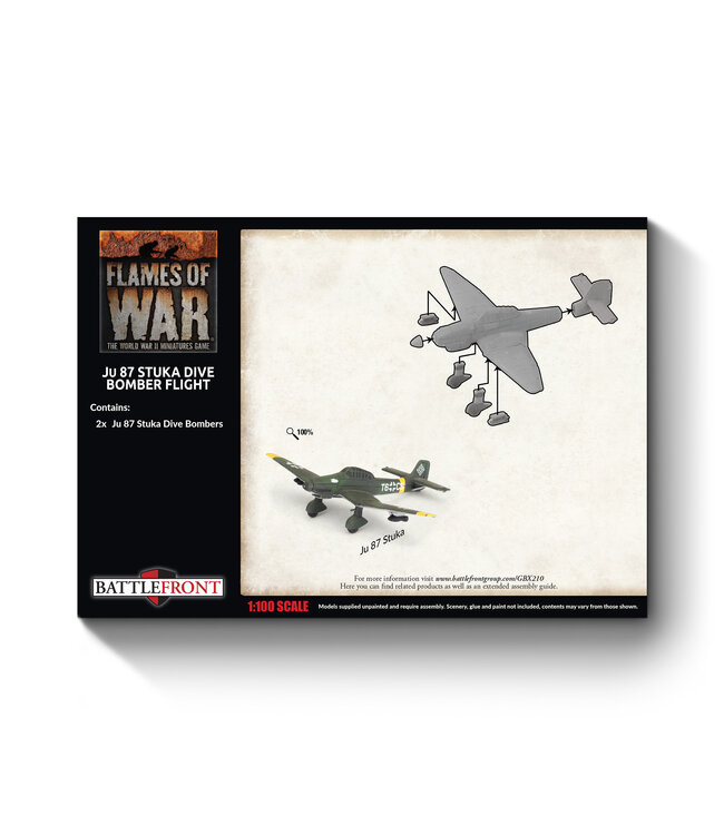 JU 87 Stuka Dive Bomber Flight