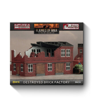 Flames of War Destroyed Brick Factory