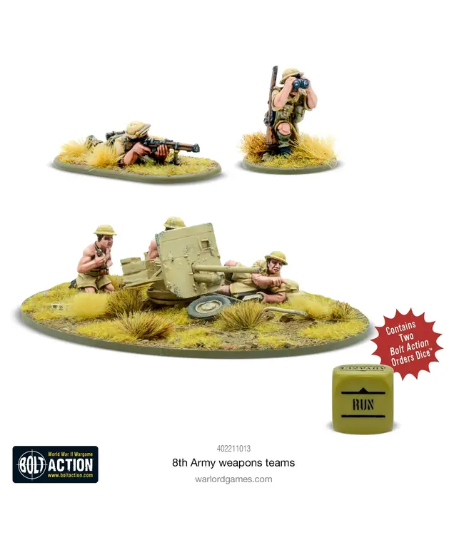 8th Army weapons teams