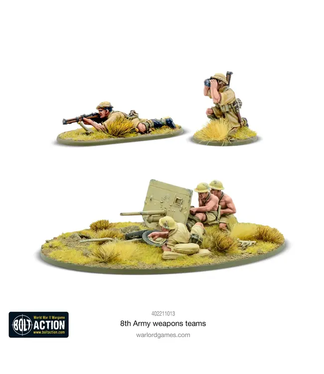 8th Army weapons teams