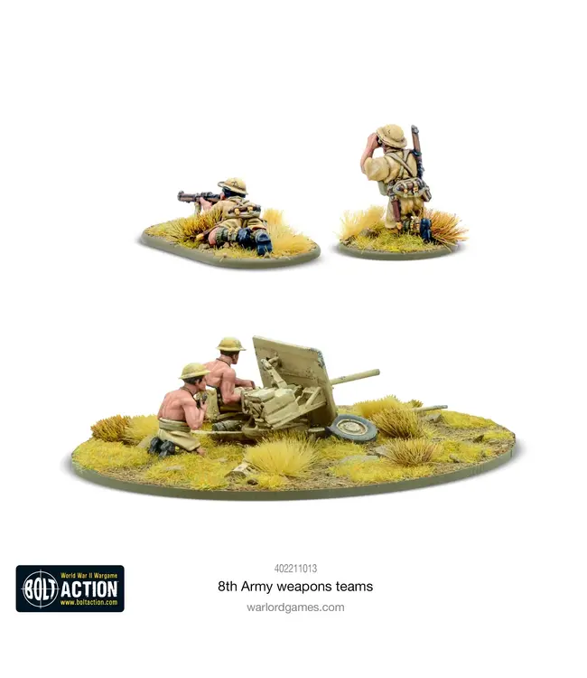 8th Army weapons teams