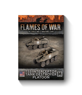 Flames of War T55 Interceptor Tank Destroyer Platoon