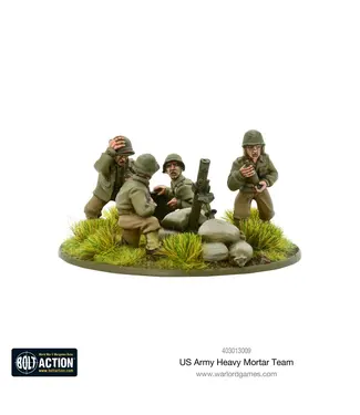 Bolt Action US Army heavy mortar team