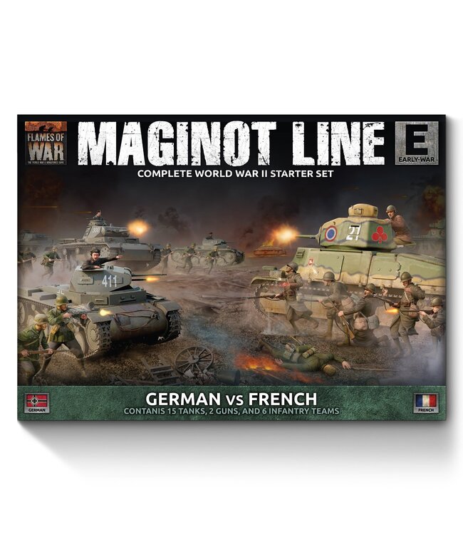 PRE-ORDER: Maginot Line - German vs French Starter Set