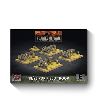 Flames of War 18/25pdr Gun Battery