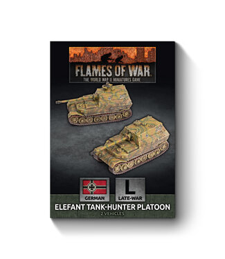 Flames of War Elefant Tank-Hunter Platoon