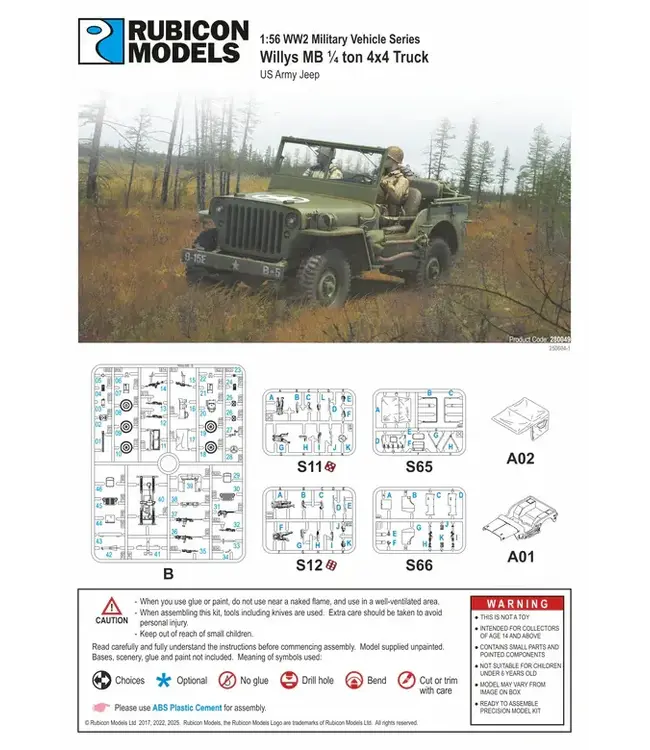 Willys MB ¼ ton 4x4 Truck (US Standard)