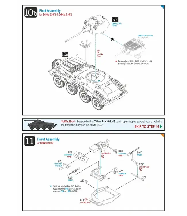 SdKfz 234 & Variants