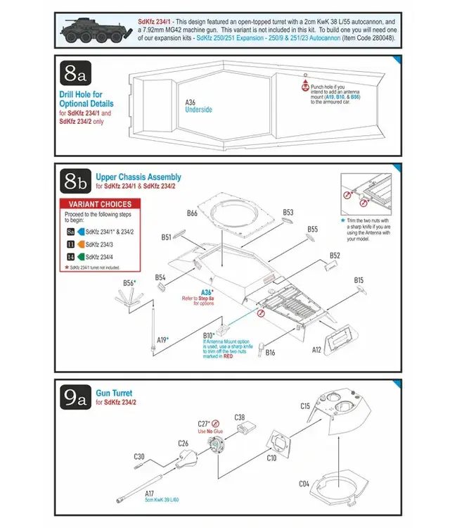 SdKfz 234 & Variants