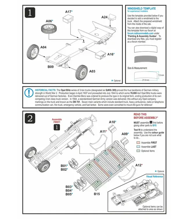 SdKfz 305 3-ton 4x2 Cargo Truck