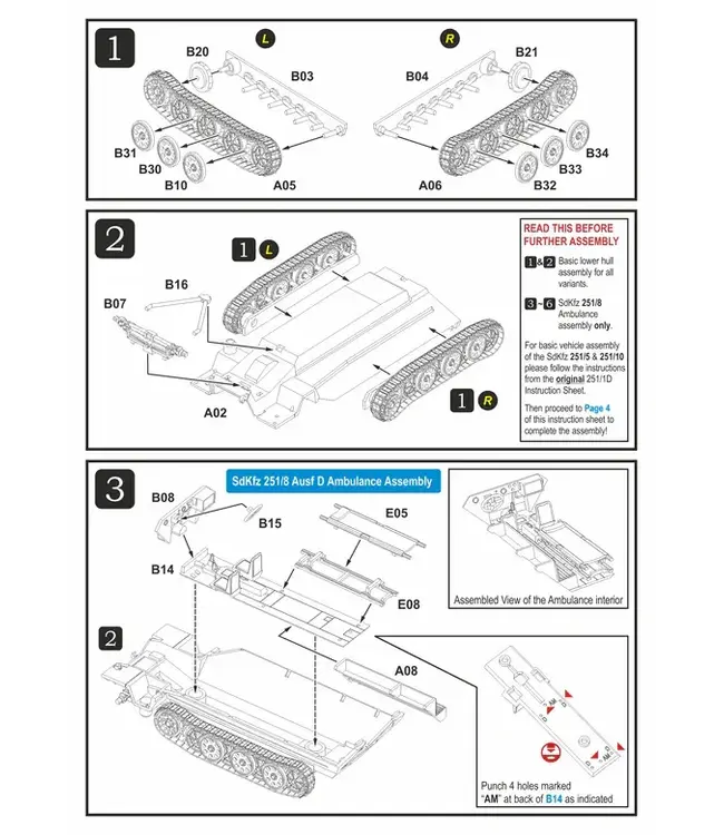SdKfz 251 Ausf D (3-in-1)