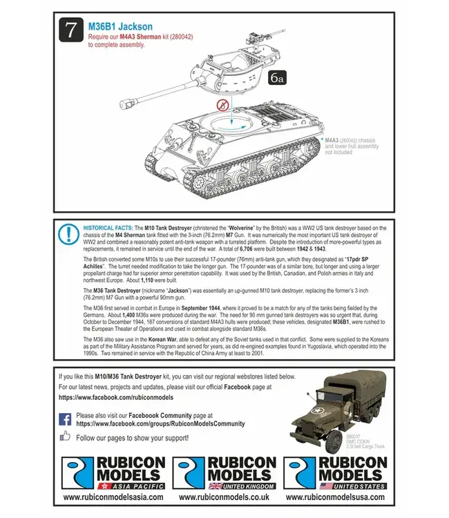 M10 / M36 Tank Destroyer