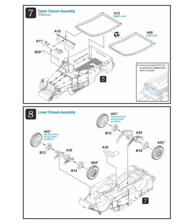 M3A1 Scout Car (Early & Late production)