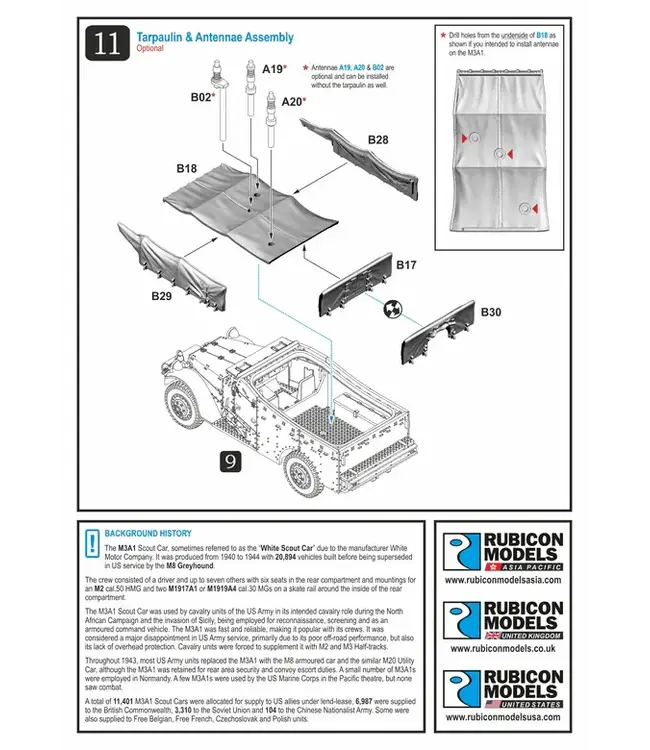 M3A1 Scout Car (Early & Late production)