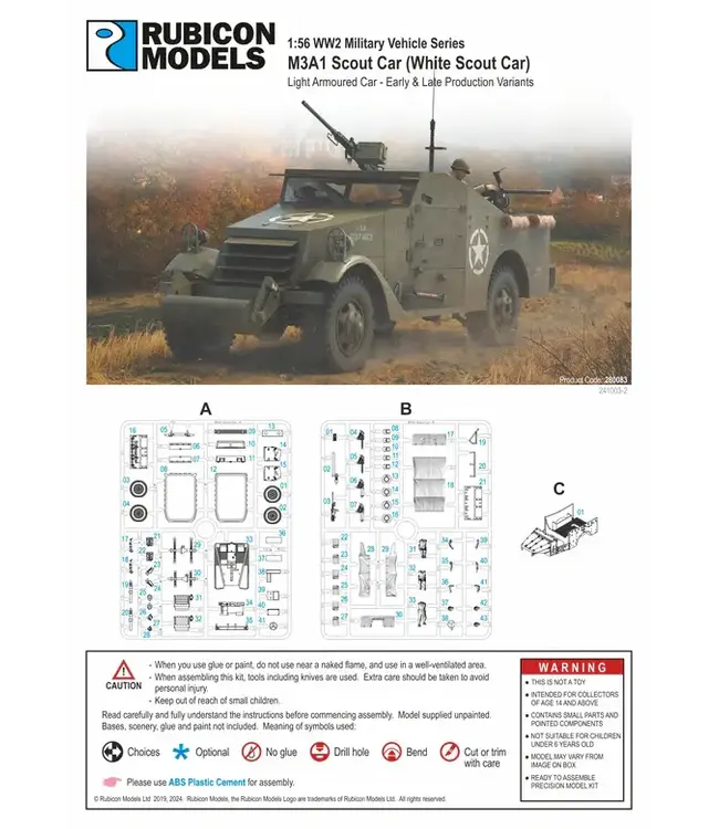 M3A1 Scout Car (Early & Late production)